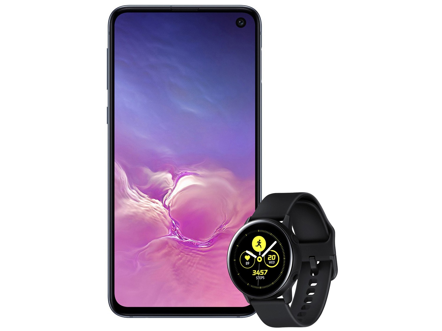 Smartphone Samsung Galaxy S10e 128GB Preto 4G 6GB RAM + Smartwatch