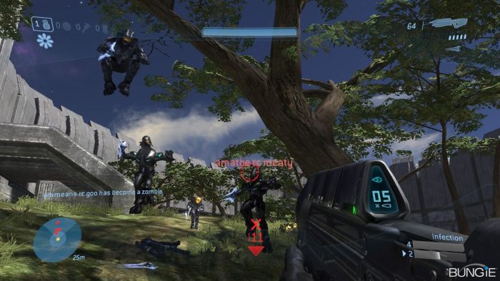 Halo 3 sendo jogado no recém-falecido Xbox 360